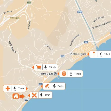 Apartman Alfiere - By Turent Pietra Ligure